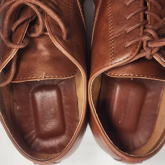 Goodfellow Brown Cap Toe Oxford Dress Shoes Men's 10.5 Classic Formal - Picture 10 of 11